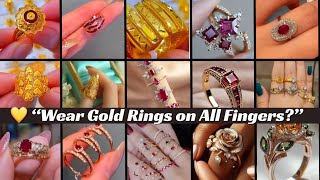 D Rings For Every Finger Trending Multi-Finger Designs For Women 2025