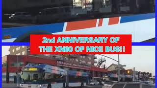 Bletransit Slydeshow Two Years Of The New Flyer Xcelsior Xn60 Artic Cng Of Nice Bus