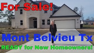 Super New Construction - Home For Sale In Mont Belvieu Tx
