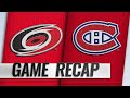 Petry, big 3rd help Canadiens topple Hurricanes, 6-4