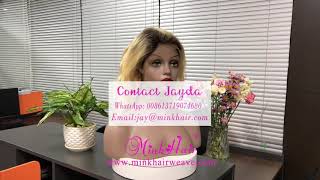 Mink Hair Vendor 10A Grade 13*4 Lace Frontal