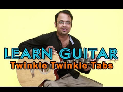 How to play Twinkle Twinkle Little Star - Guitar Lesson