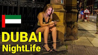 Dubai City Nightlife After Midnight
