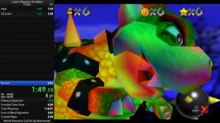 Luigis Mansion 64 Alpha - 0 Star In 228.87