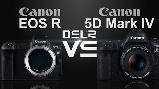 Canon Eos R Vs Canon Eos 5D Mark Iv