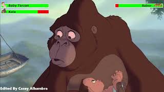 Tarzan 1999 Opening Scene With Healthbars