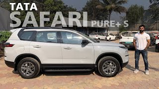 Tata Safari Pure S - Lunar Slate 18.99 Lakh