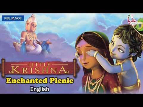 LITTLE KRISHNA ENGLISH EPISODE 4 ENCHANTED PICNIC ANIMATION...