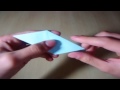 Origami - Como Fazer uma Shuriken de 8 pontas que se Transforma!