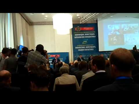 1 07.09 Харьковский ИНВЕСТФОРУМ Приветствие Президента