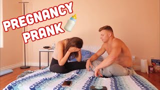 I’m pregnant prank... *he freaked out*