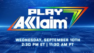 Play Acclaim Showcase Livestream