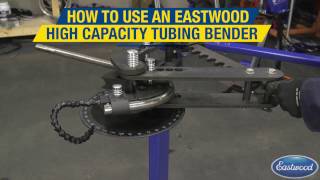 How To Bend Tubing For Roll Cages - Go Cart Chis & More High Capacity Tubing Bender - Eastwood
