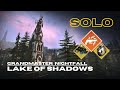 Solo Grandmaster Nightfall "Lake of Shadows" with Whisper in 23 min - Solar Hunter - Destiny 2