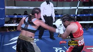 CHIQUITA BOXING Fernanda Cortes 🆚 Agustina Martinez 4 rounds Mosca