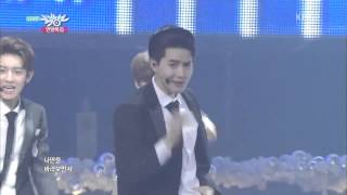 EXO 엑소 '으르렁 Growl ' KBS MUSIC BANK 2013 12 20