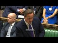 Cameron demande le feu vert du Parlement britannique contre l'EL