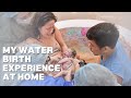 MY WATER BIRTH EXPERIENCE AND SURPRISE GENDER REVEAL