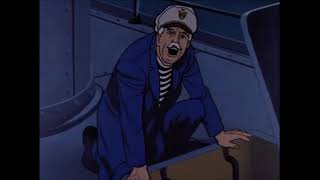 Jonny Quest Clip A Sea Monster Boards A Ship