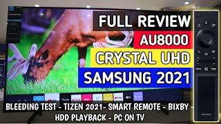Full Review Au8000 || Samsung Crystal Uhd 2021 - Indonesia