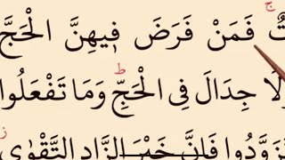 Quran Lessons with Practical Tajweed! Surah al-Baqarah, Verses 197-199. سورۃ البقرۃ #Lesson38
