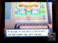 Pokemon Platinum Eterna gym gym battle vs Gardenia and magikarp man