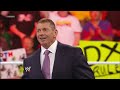 Mr. McMahon welcomes to everyone to the 1000th episode of Raw: Raw 1000, July 23, 2012