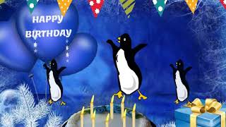 Penguin Dancing To Wish Happy Birthday