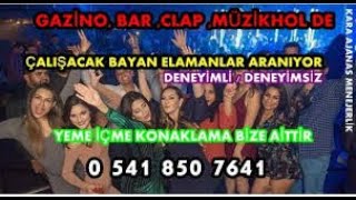 Di̇yarbakir Kons Gazino Bayan Pavyon Iş Ilanları 0541 850 7641