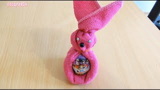 Готовимся К Пасхе 2020! Пасхальный Кролик Из Полотенца, Оригинальная Упаковка Пасхального Яйца!