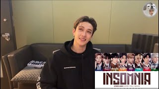 Bang Chan listening to Stray Kids Insomnia (SKZ2021) | Chan’s Room Ep140