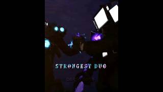 Which Duo Is Better? Strongest Duo Or Best Duo? Titan Duo Edit #Skibiditoilet