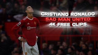 Cristiano Ronaldo Few Sad Clips While At Manchester United 4K Hd
