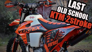 Last old-school 2 stroke KTM 300 XC