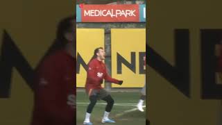 Kerem Aktürkoğlunun Antrenmandaki Hırsı