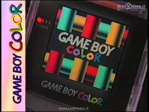 Pubblicità italiana Game Boy Color (1998)