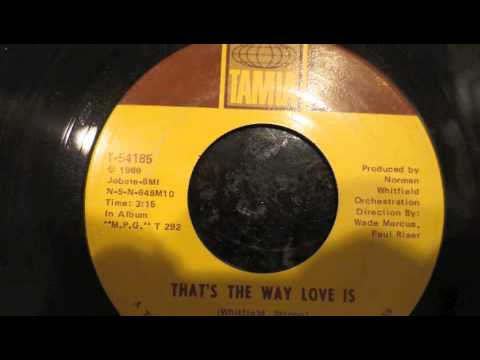 MARVIN GAYE THATS THE WAY LOVE IS