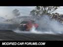 Blown Injected TE Cortina catches fire at Springnats 16 2008
