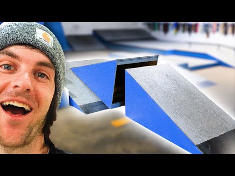 BRAILLE MINI MEGA RAMP?! CRAZY BUILDS EP. 9