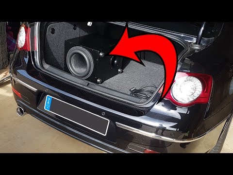 10" ULTIMAX SUBWOOFER IN MY CAR!