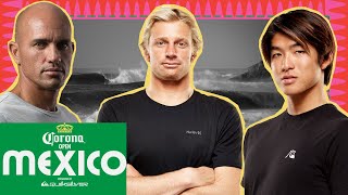 Kelly Slater, Kanoa Igarashi, Kolohe Andino | Corona Open Mexico HEAT REPLAY See