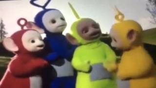 Teletubbies Super Exremely Rare Windmill Lion And Bear Theme Special Edition
