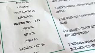 Botanical Blend Bar