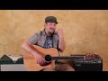 Acoustic Blues Guitar Lesson - Double Stops and Triads for Guitar Solos and Rhythm
