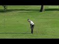 Toshinori Muto holes approach shot for birdie at Sony Open