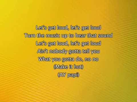 Jennifer Lopez - Let's Get Loud, Lyrics In Video. Mar 10, 2010 7:42 AM. Want this ringtone? Download it to your phone now! Hot-Ringtones-Now.com Jennifer 
