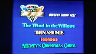 Walt Disney Mini-Clics Collect Them All 1990 Promo Vhs Capture