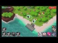 Boom Beach: Dr.Terror's Volcano Base Attack Strategy