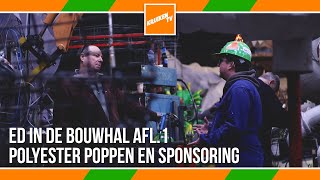 Ed in de Bouwhal Alf.1- Polyester poppen en sponsoring - KruikenTv