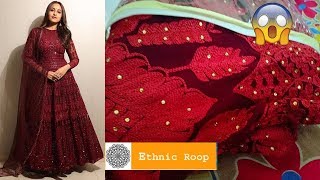 Ethnicroop anarkali Suit Review || Online anarkali suits || Review video || Anarkali Dress Review